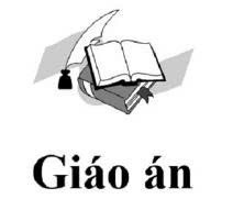 GIÁO ÁN GIẢNG DẠY