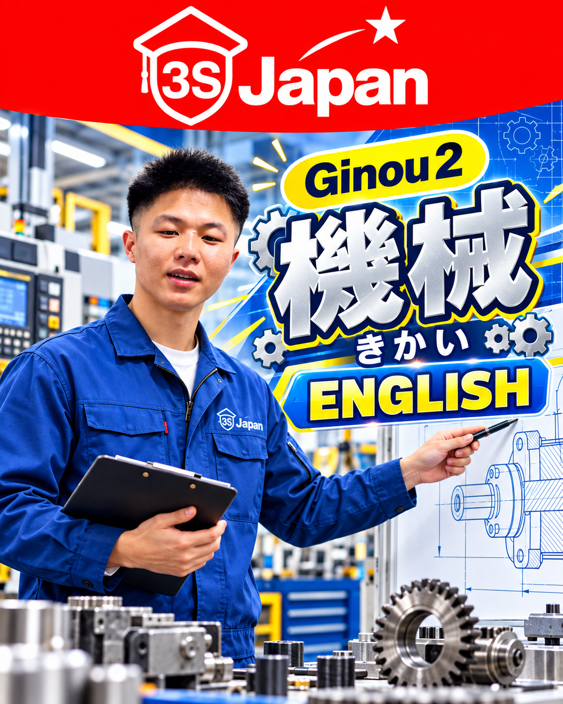 GINOU 2 - きかい - ENGLISH