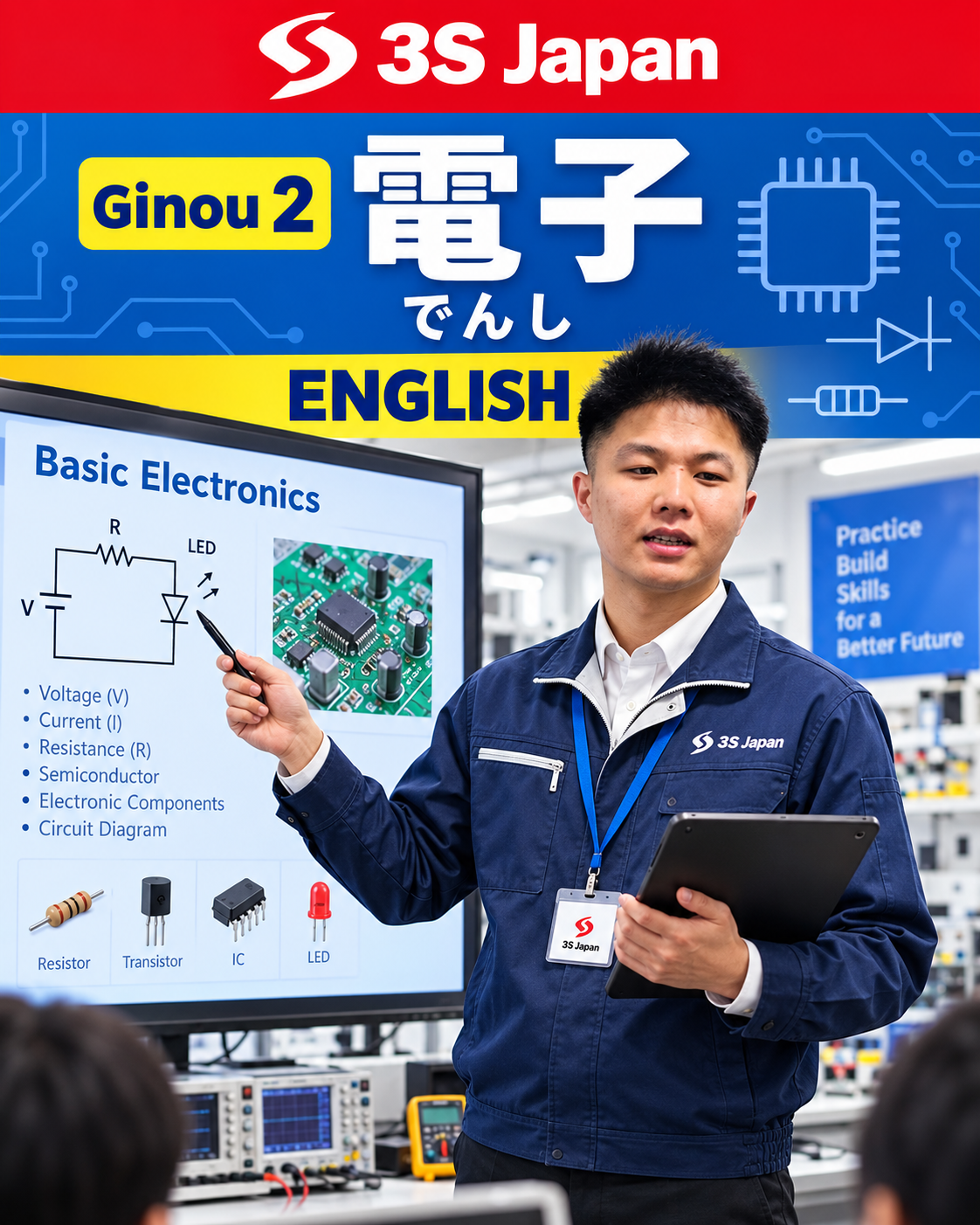 GINOU 2 - でんし - ENGLISH