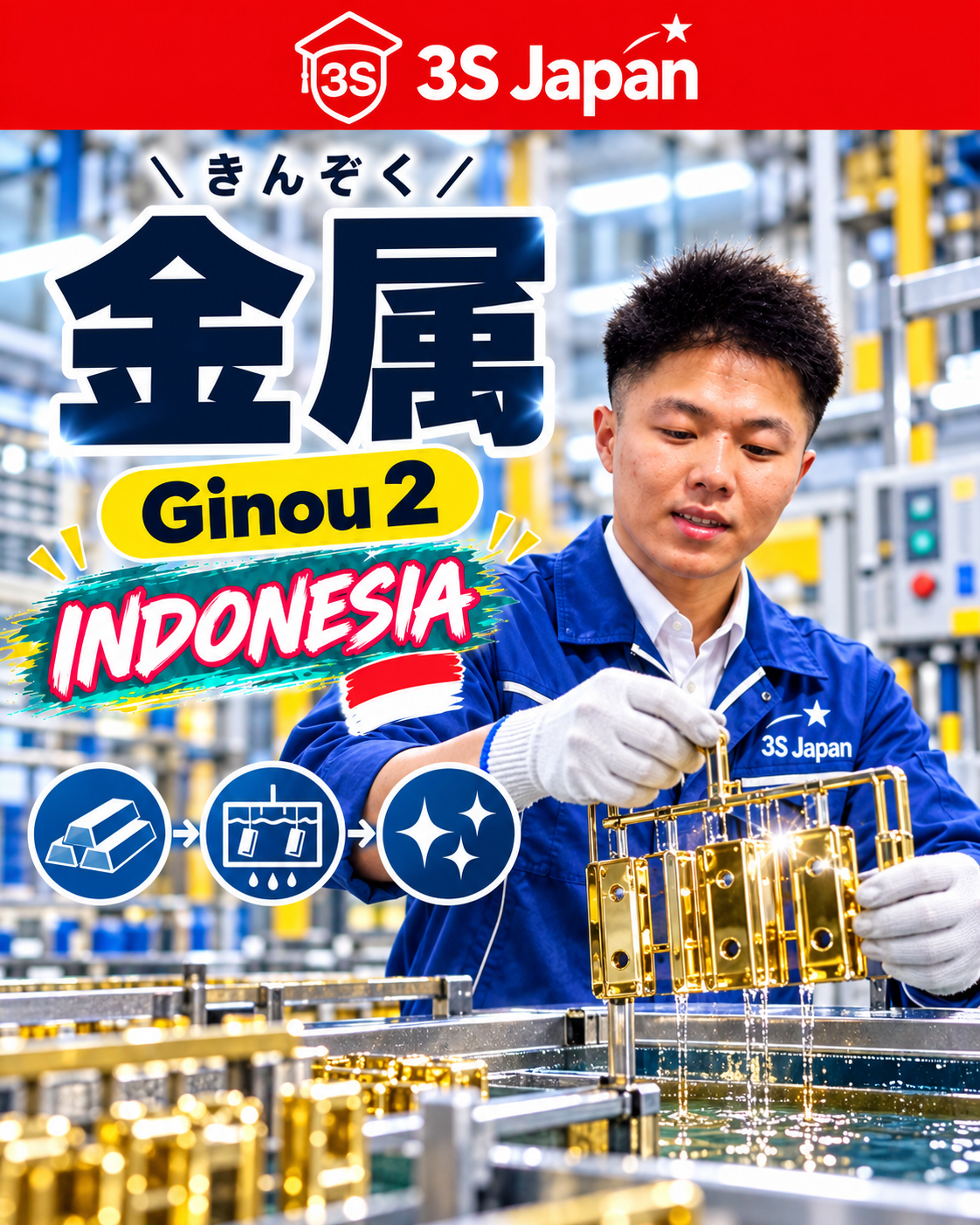 GINOU 2 - きんぞく - INDONESIA