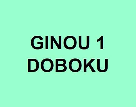 GINOU 1 - DOBOKU